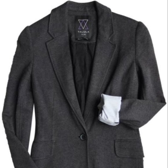 Aritzia Talula Dark Grey Blazer US: 0 (Used) - Picture 1 of 5
